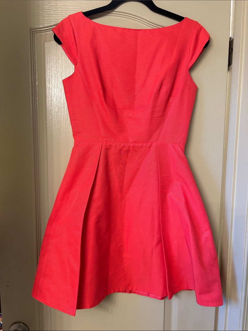 Kate Spade ♠️ Bright Coral Dress W/ Bow tie Back